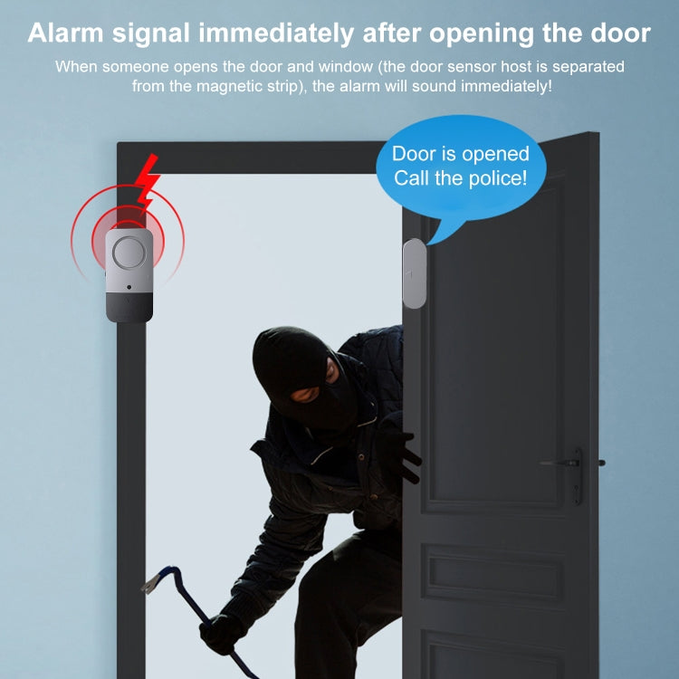 Alarma de seguridad antientrada con sensor magnético para puerta y ventana