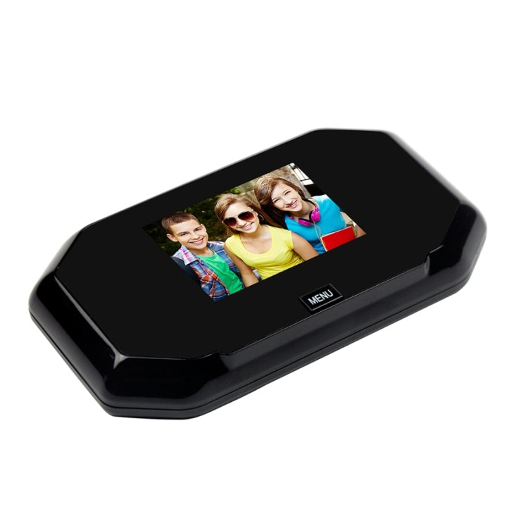 Danmini YB-30BH Pantalla de 3 pulgadas Cámara de seguridad de 1.0MP Mirilla de puerta para tomar fotografías, compatible con tarjeta TF, 1.0MP TF Card