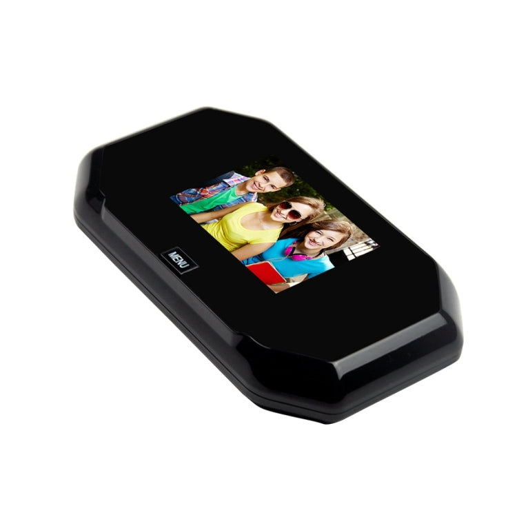 Danmini YB-30BH Pantalla de 3 pulgadas Cámara de seguridad de 1.0MP Mirilla de puerta para tomar fotografías, compatible con tarjeta TF, 1.0MP TF Card
