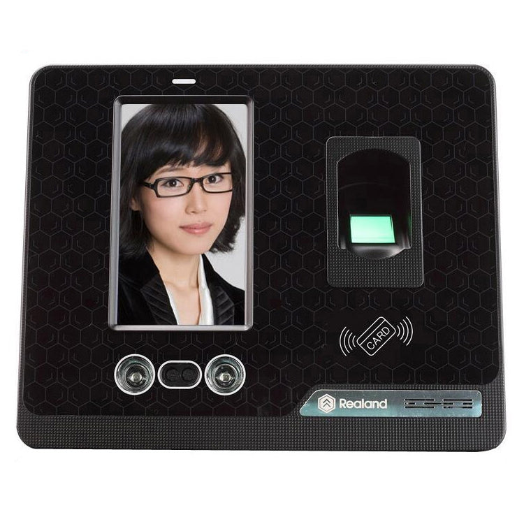 Realand G505 4,3 pulgadas Color TFT pantalla táctil cara huella digital WiFi máquina de asistencia de tiempo remoto, G505
