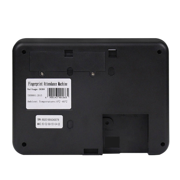 Asistencia de tiempo de huellas dactilares Realand AL325 con pantalla a color de 2,4 pulgadas, función de tarjeta de identificación y WiFi, AL325