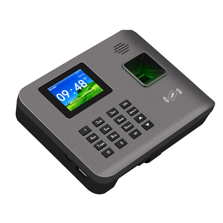 Asistencia de tiempo de huellas dactilares Realand AL325D con pantalla a color de 2,4 pulgadas, función de tarjeta de identificación, WiFi y batería, AL325D