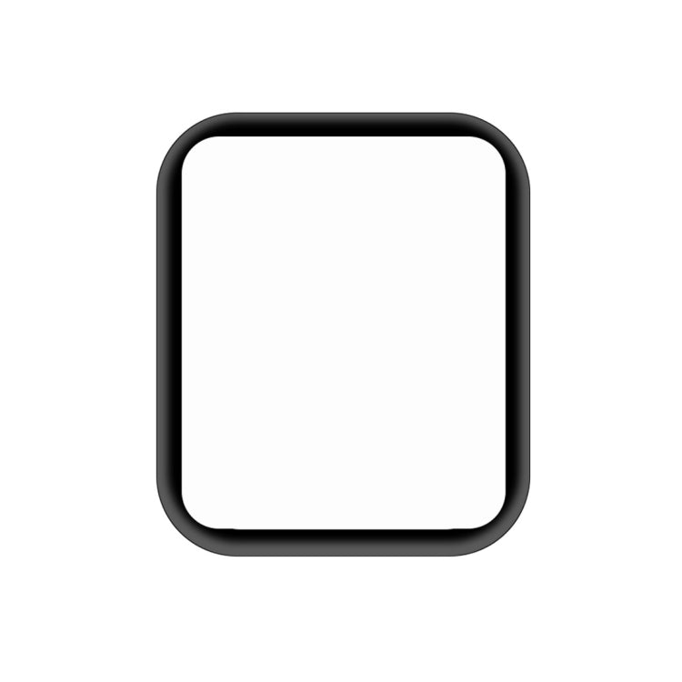 ENKAY Hat-Prince 3D Pantalla completa Galvanoplastia PET Curvo Calor Doblado Protector de pantalla HD para Apple Watch Series 4 40 mm, For Apple Watch Series 6 / 5 / 4 / Watch SE 40mm