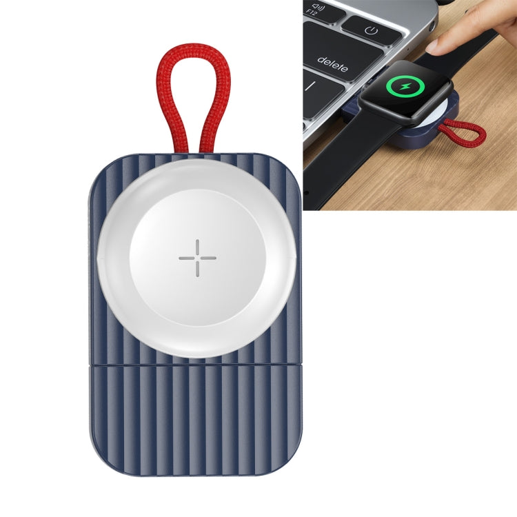 Cargador inalámbrico magnético portátil ROCK W26 para Apple Watch, W26 USB Interface