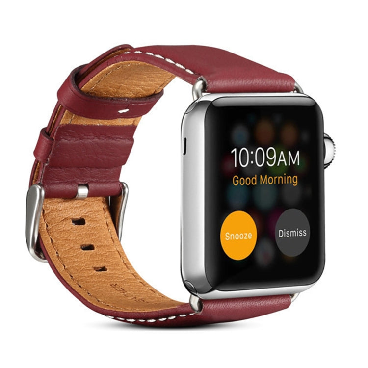 Denior Environmental Luxury Car Watch Correa de reloj de cuero para Apple Watch Ultra 49 mm / Series 8 y 7 45 mm / SE 2, 6, SE y 5 y 4 44 mm / 3, 2 y 1 42 mm