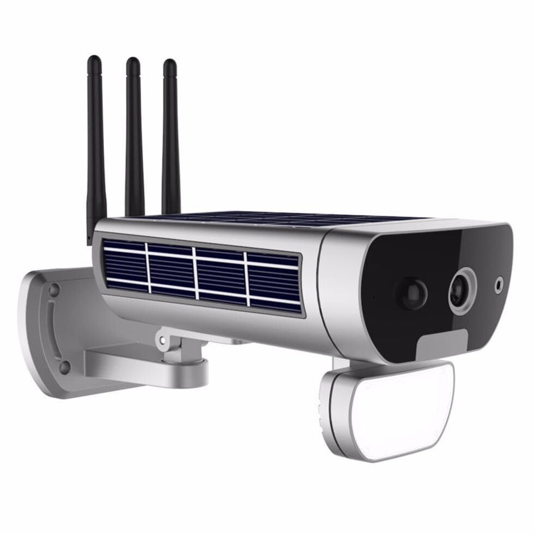 T8 1080P Full HD Batería solar Ultra baja potencia Sonido Luz Alarma Cámara de red, Soporte Detección de movimiento, Visión nocturna, Audio bidireccional, Tarjeta TF, T8