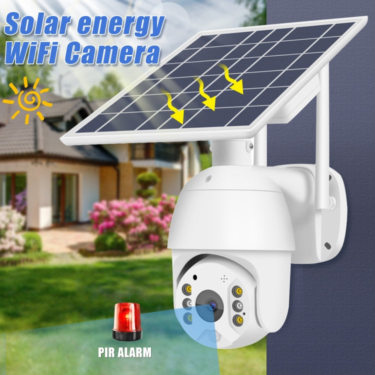 T16 1080P Full HD 4G (versión de EE. UU.) Cámara de monitoreo de red con energía solar, soporte PIR + alarma de radar, visión nocturna, audio bidireccional, tarjeta TF, 4G (US Version)