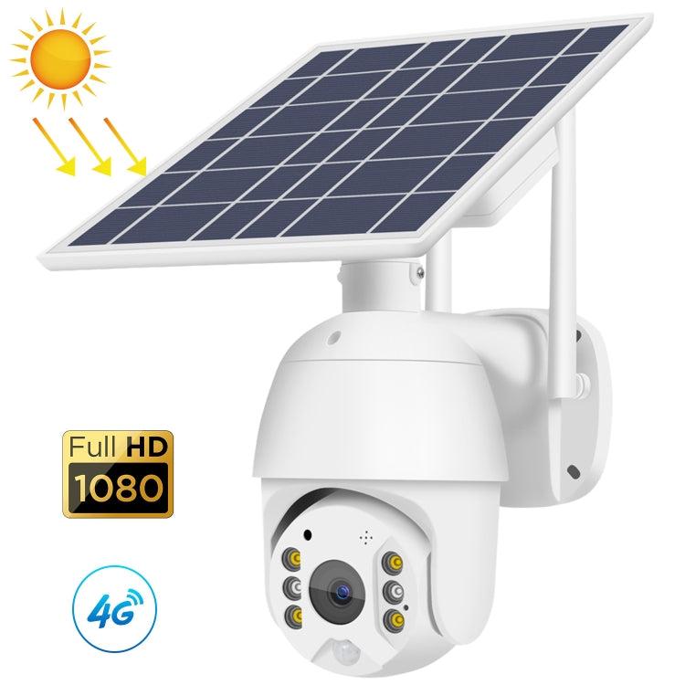T16 1080P Full HD 4G (versión de la UE) Cámara de monitoreo de red con energía solar, soporte PIR + alarma de radar, visión nocturna, audio bidireccional, tarjeta TF, 4G (EU Version)
