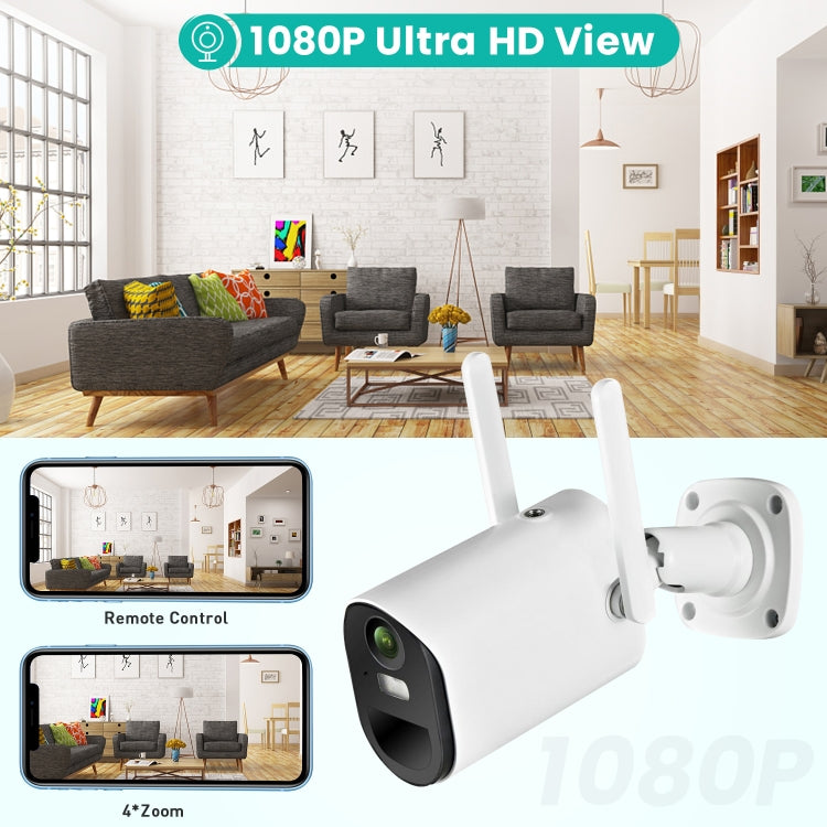 Cámara con energía solar T20 1080P Full HD 4G (versión UE), compatible con sensor infrarrojo del cuerpo humano PIR, visión nocturna, audio bidireccional, tarjeta TF, 4G (EU Version)