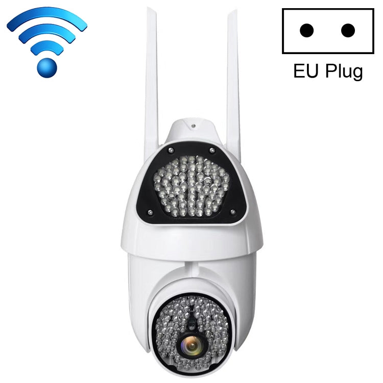 Cámara de vigilancia de alta definición QX37 1080P WiFi cámara domo para exteriores, compatible con visión nocturna y detección de movimiento y voz bidireccional, QX37