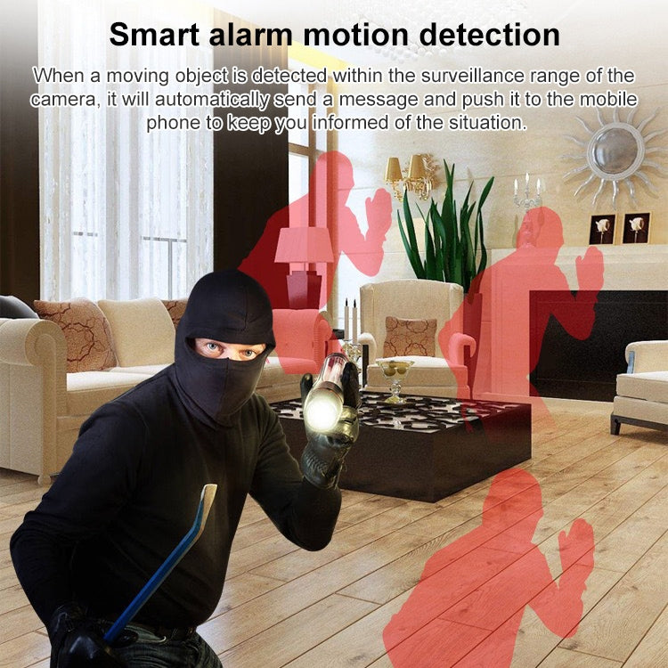 Cámara de vigilancia de alta definición QX37 1080P WiFi cámara domo para exteriores, compatible con visión nocturna y detección de movimiento y voz bidireccional, QX37