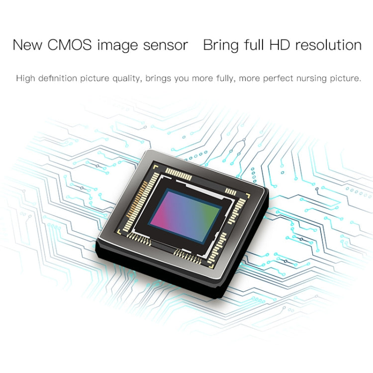 CAMSOY S1 HD 1280 x 720P Cámara de vigilancia inteligente WiFi inalámbrica gran angular de 140 grados, S1