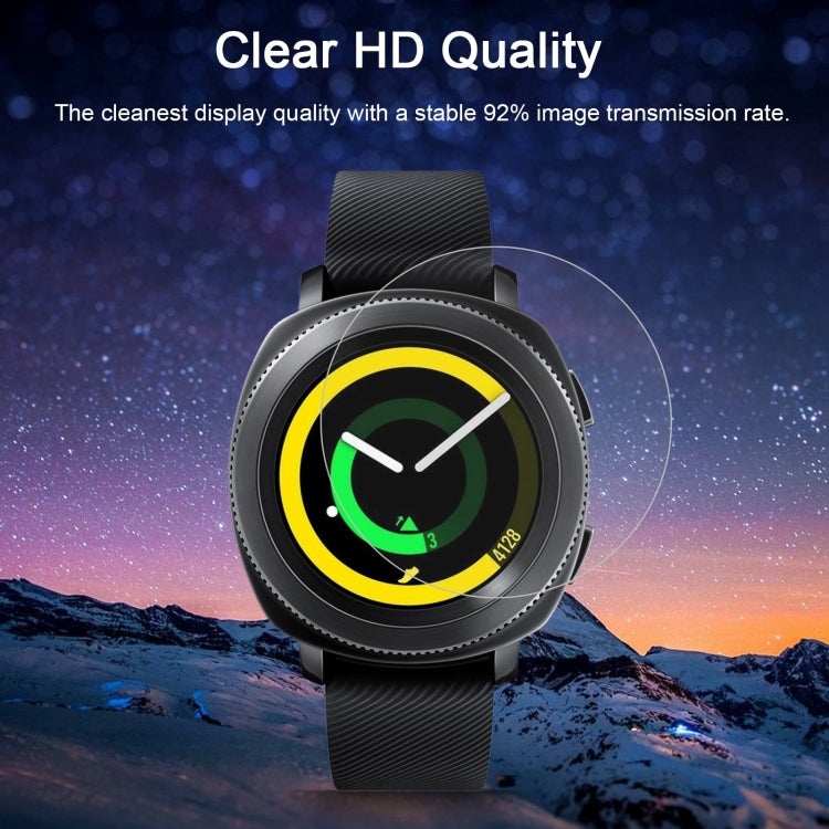 ENKAY Hat-Prince para Samsung Gear Sport Smart Watch 0,2 mm 9H Dureza superficial 2.15D Película de pantalla de vidrio templado a prueba de explosiones, For  Samsung Gear Sport