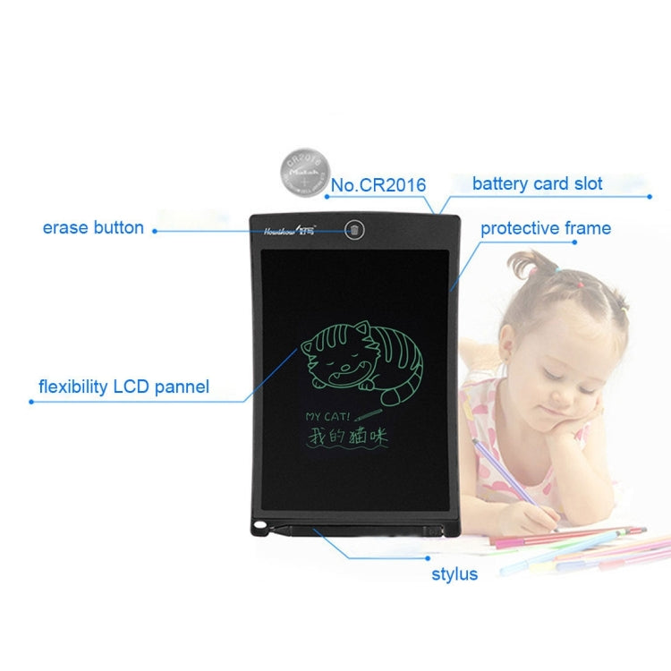 Howshow Tableta de escritura/tablero de escritura sin papel E-Note con sensor de presión LCD de 8,5 pulgadas, 8.5 inch Black, 8.5 inch Green, 8.5 inch Blue, 8.5 inch Red, 8.5 inch White