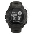 ENKAY Hat-Prince 0,2 mm 9H 2.15D Película de vidrio templado con borde curvo para reloj deportivo inteligente Garmin Instinct, 1 PCS Garmin Instinct