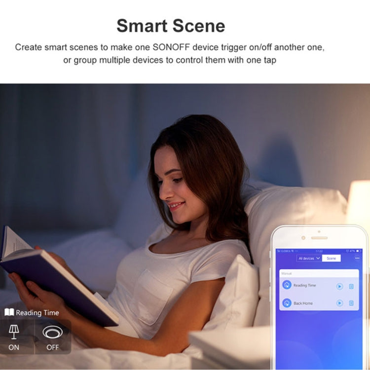Sonoff T2 Touch Interruptor de pared con panel de vidrio templado de 86 mm Interruptor táctil para luz de hogar inteligente, compatible con Alexa y Google Home, CA 100 V-240 V, enchufe de la UE, 86mm/ 1 EUPlug