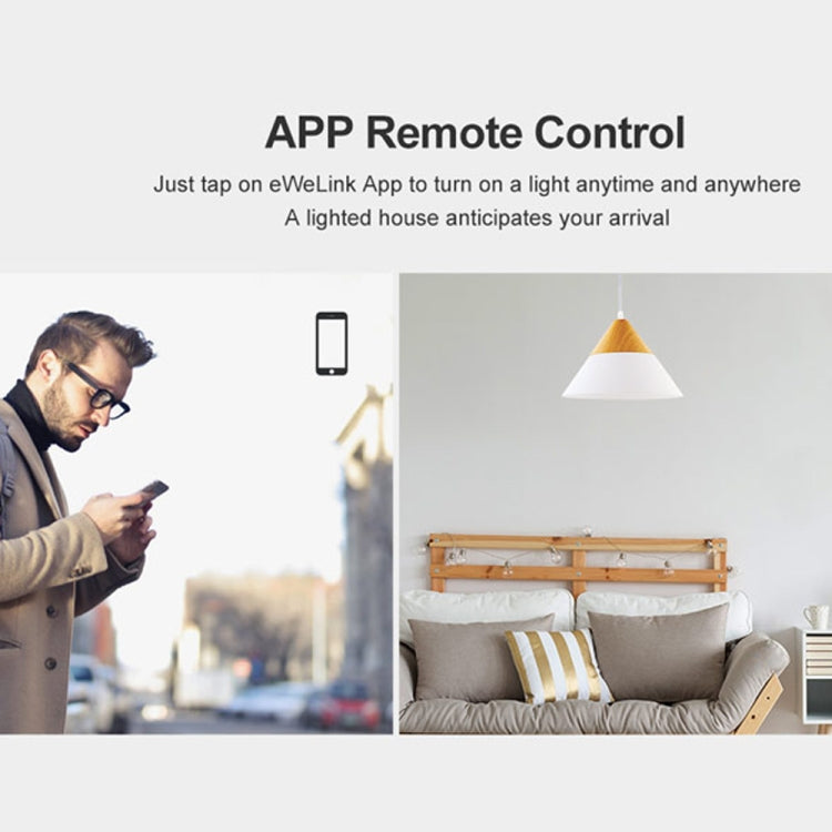 Sonoff T2 Touch Interruptor de pared con panel de vidrio templado de 86 mm Interruptor táctil para luz de hogar inteligente, compatible con Alexa y Google Home, CA 100 V-240 V, enchufe de la UE, 86mm/ 2 EU Plug