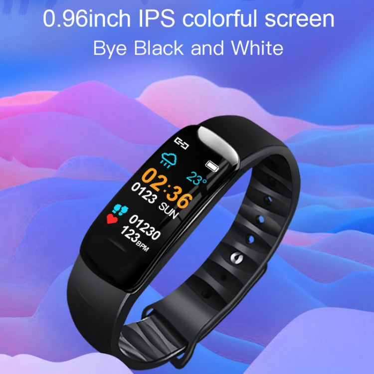 DOMIN0 C1S Pulsera inteligente con pantalla a color IPS de 0,96 pulgadas