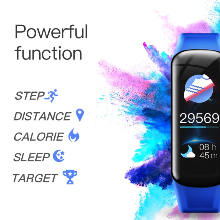 DOMIN0 C1S Pulsera inteligente con pantalla a color IPS de 0,96 pulgadas