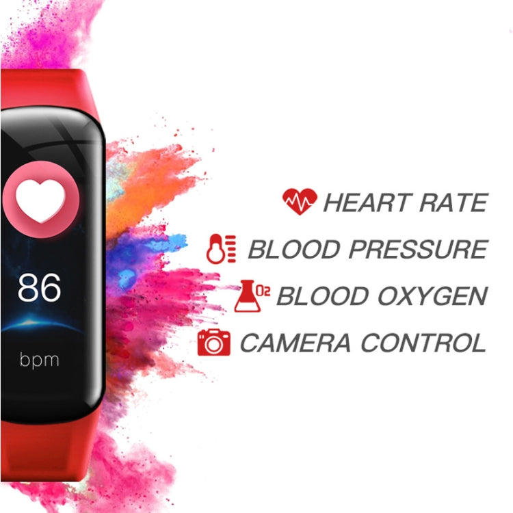 DOMIN0 C1S Pulsera inteligente con pantalla a color IPS de 0,96 pulgadas