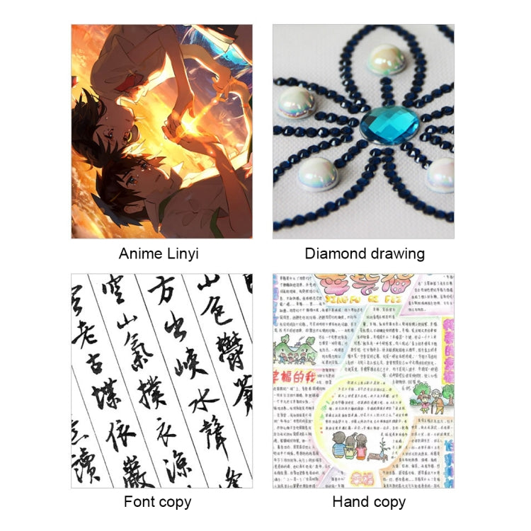 A4-19 6.5W Tres niveles de brillo Regulable A4 LED Dibujo Sketchpad Light Pad con cable USB