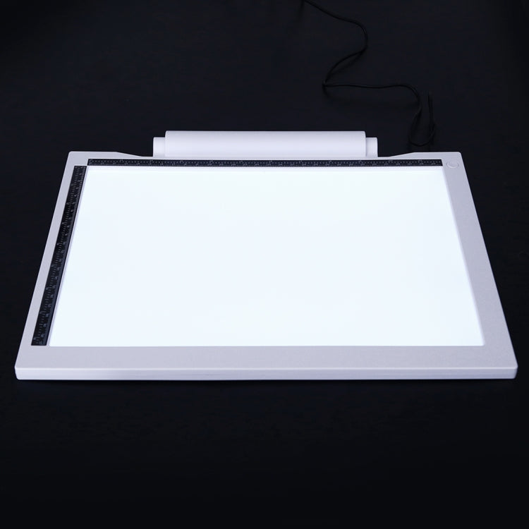 A4-19 6.5W Tres niveles de brillo Regulable A4 LED Dibujo Sketchpad Light Pad con cable USB