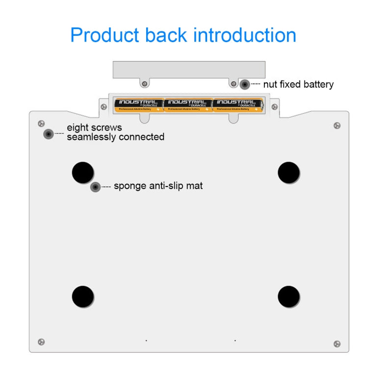 A4-19 6.5W Tres niveles de brillo Regulable A4 LED Dibujo Sketchpad Light Pad con cable USB