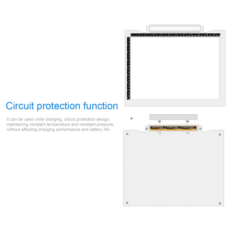 A4-19 6.5W Tres niveles de brillo Regulable A4 LED Dibujo Sketchpad Light Pad con cable USB