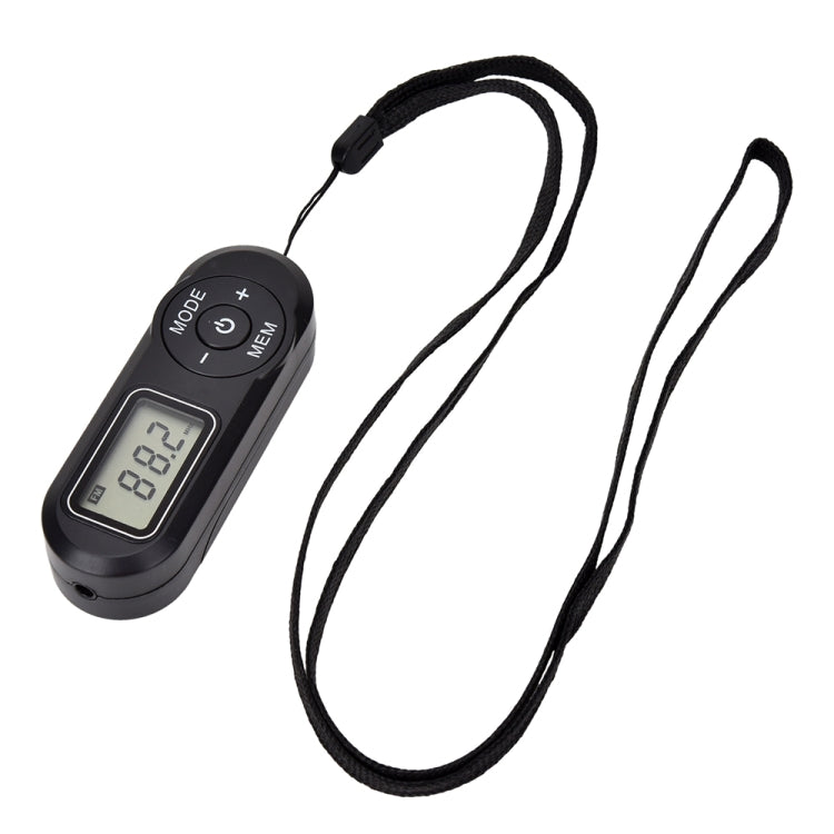 HRD-727 Pantalla LCD portátil DSP Radio FM con auriculares