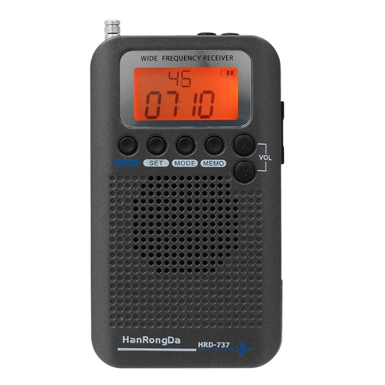HRD-737 Receptor de radiofrecuencia portátil de banda aérea