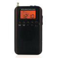 HRD-104 Mini Radio Portátil FM + AM de Dos Bandas con Altavoz