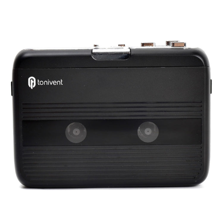Reproductor de casete de cinta Bluetooth portátil Tonivent TON007B, compatible con entrada y salida FM/Bluetooth, TON007B White, TON007B, TON007T