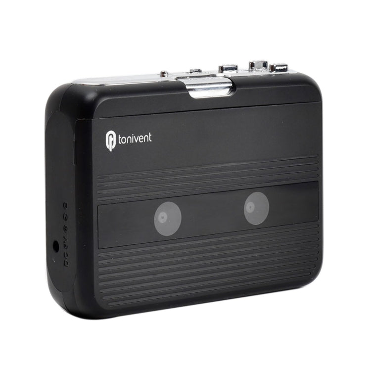 Reproductor de casete de cinta Bluetooth portátil Tonivent TON007B, compatible con entrada y salida FM/Bluetooth, TON007B White, TON007B, TON007T