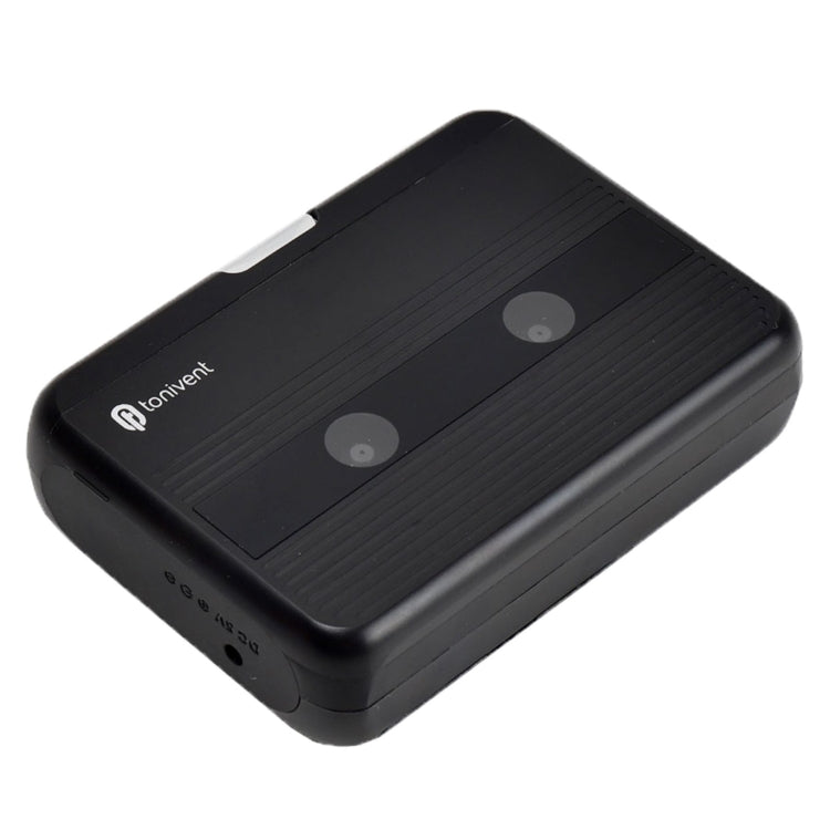 Reproductor de casete de cinta Bluetooth portátil Tonivent TON007B, compatible con entrada y salida FM/Bluetooth, TON007B White, TON007B, TON007T