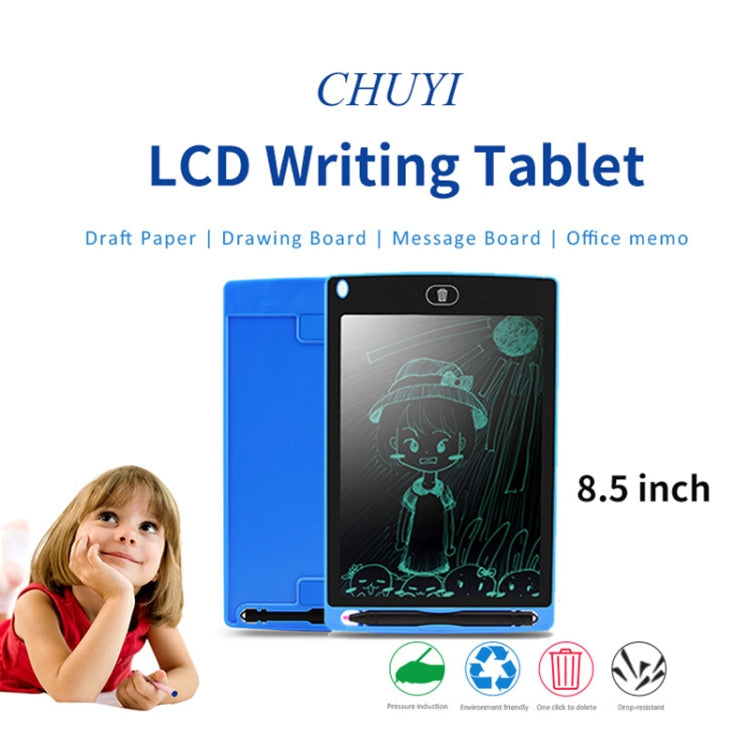 Tableta de escritura LCD portátil de 8,5 pulgadas, dibujo, Graffiti, almohadilla electrónica de escritura a mano, tablero gráfico de mensajes, papel de borrador con bolígrafo de escritura, 8.5 inch Black, 8.5 inch Green, 8.5 inch Blue, 8.5 inch Red    ...