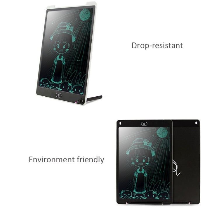 Tableta de escritura LCD portátil de 12 pulgadas, dibujo de grafiti, almohadilla electrónica de escritura a mano, tablero gráfico de mensajes, papel de borrador con bolígrafo de escritura, 12 inch Black, 12 inch Green, 12 inch Blue, 12 inch Red        ...