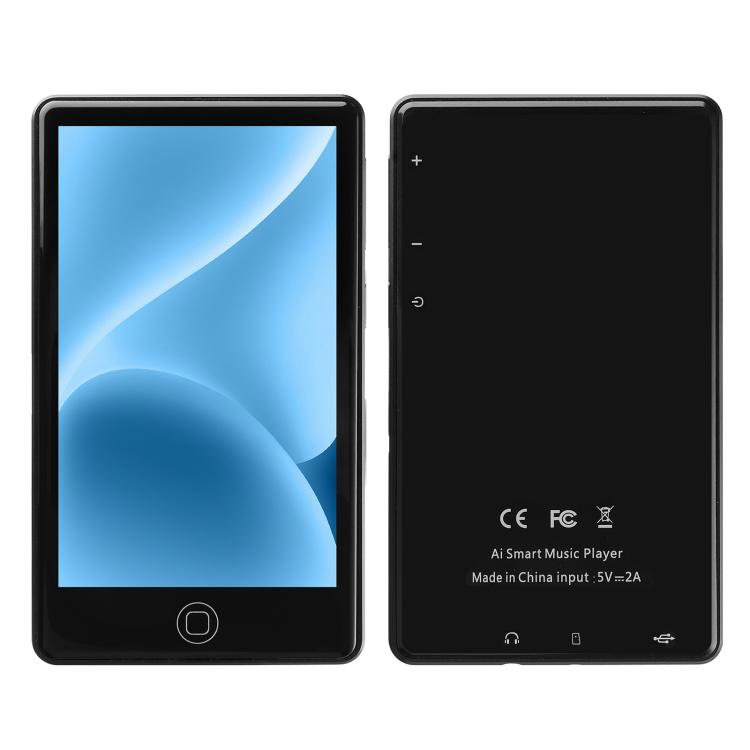 Tablet PC UNIWA MP004 de 4 pulgadas con pantalla IPS, Android 14, IA, reproductor de música inteligente, 3 GB + 32 GB, 3GB+32GB