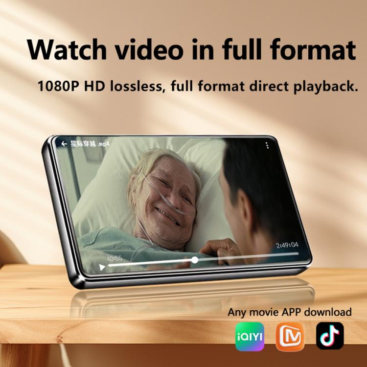Tablet PC UNIWA MP004 de 4 pulgadas con pantalla IPS, Android 14, IA, reproductor de música inteligente, 3 GB + 32 GB, 3GB+32GB