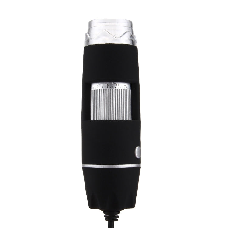 Microscopio digital USB con sensor de imagen de 0,3 MP y lupa 1000X con 8 LED y soporte profesional, 1000X