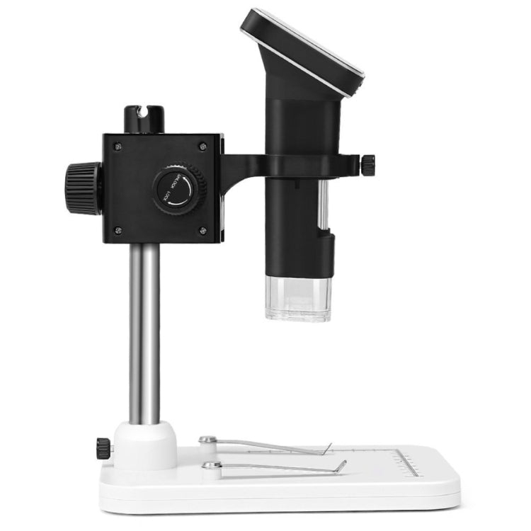 Lupa con Zoom 500X, Sensor de imagen de 3MP, microscopio Digital USB con pantalla de 2,5 pulgadas, 8 LED y soporte profesional, compatible con tarjeta TF, DMS-015M 500X