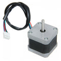Motor paso a paso Nema 17, 42 BYG con eje invertido