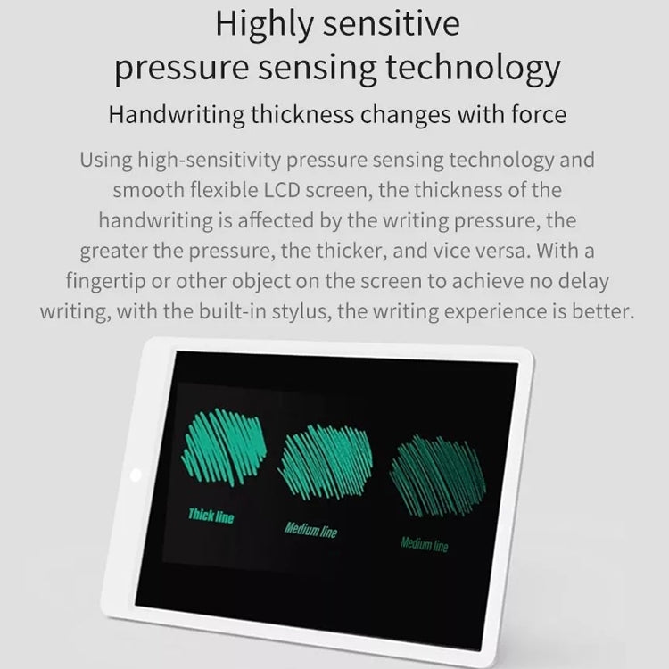 Original Xiaomi Mijia 20 pulgadas LCD tablero gráfico digital tableta electrónica de escritura a mano con bolígrafo, 20 inch