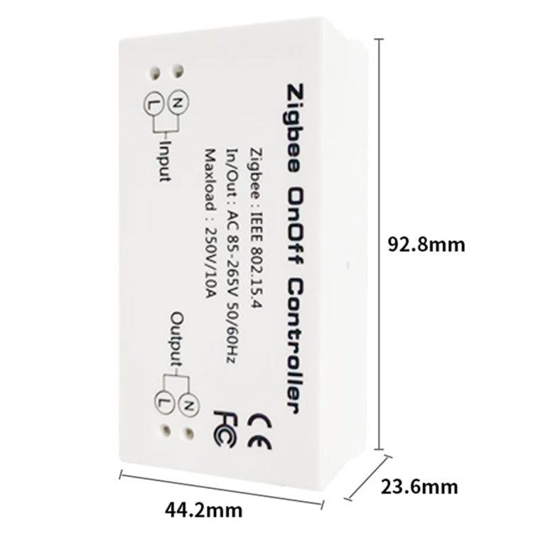 Controlador de interruptor inalámbrico inteligente 85-265V 50-60Hz IEEE 802.15.4 Zigbee