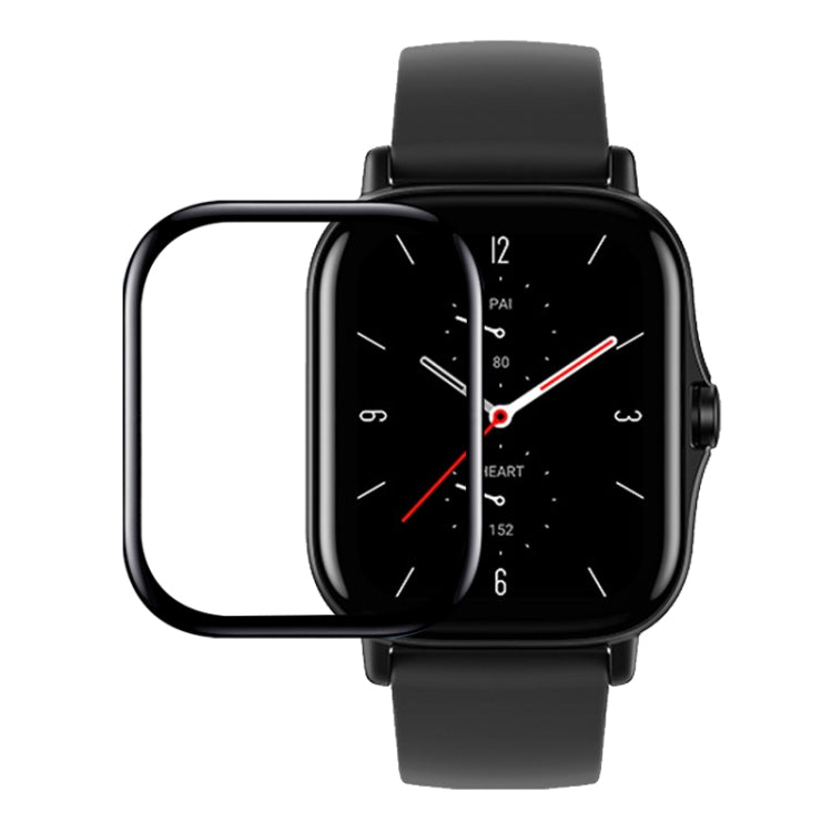Para Huami Amazfit GTS 2 Protector de pantalla de película suave de material compuesto 3D curvo, For Huami Amazfit GTS 2