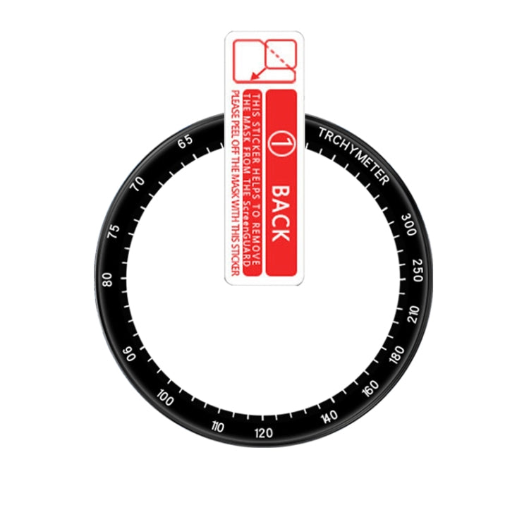 Para Huawei Honor Magic Watch2 Protector de pantalla de película suave de material compuesto 3D curvo, For Huawei Honor Magic Watch2