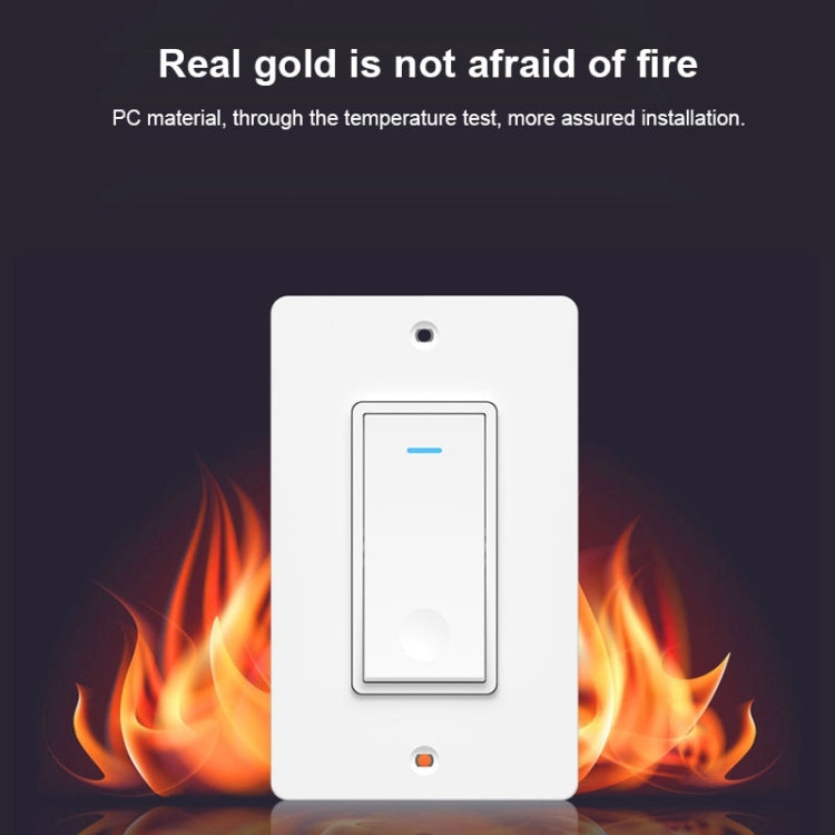 Interruptor táctil de pared inteligente WiFi tipo 120, enchufe de EE. UU.