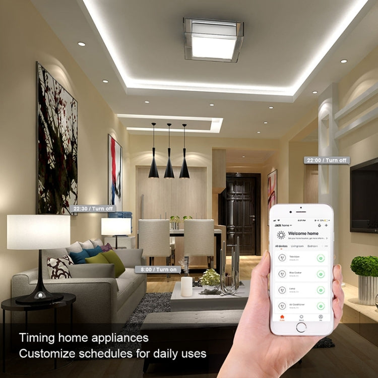 Interruptor táctil de pared inteligente WiFi tipo 120, enchufe de EE. UU.