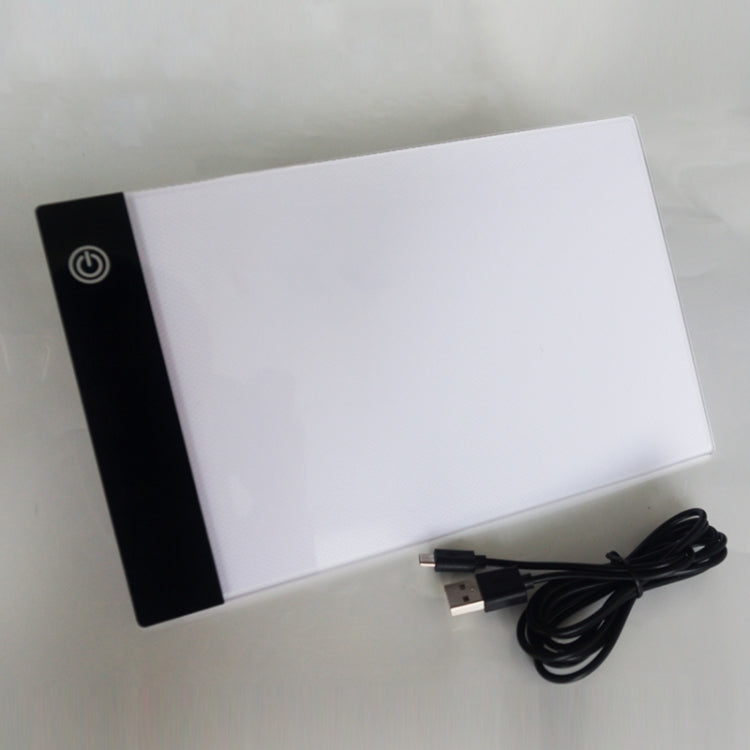 2,2 W 5 V LED tres niveles de brillo regulable A5 acrílico USB tableros de copia Anime boceto dibujo bloc de dibujo