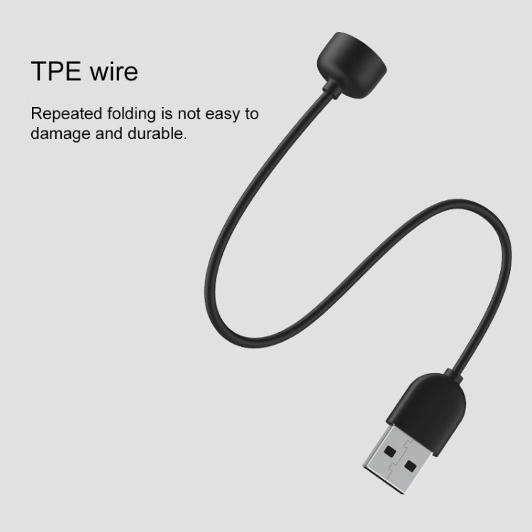 Pulsera Original Xiaomi Cable de Carga de Atracción Magnética USB para Xiaomi Mi Band 5 / 6 / 7, Original Xiaomi For Xiaomi Mi Band 5 / 6 / 7