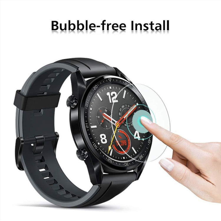 Película de vidrio templado universal de 29 mm de diámetro para Galaxy, LG, Sony, Huawei, Garmin, 29mm